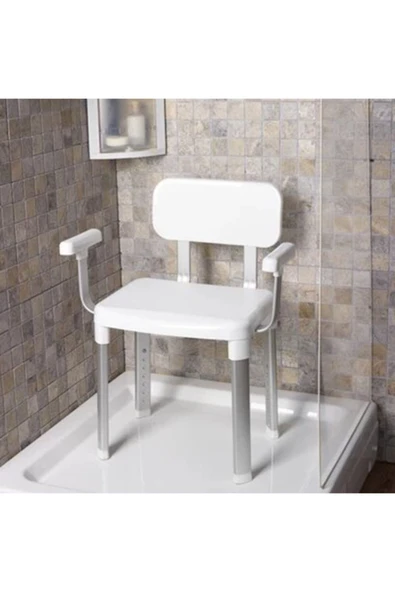 Primanova Sırt ve Kol Destekli Cappadocia Banyo Taburesi