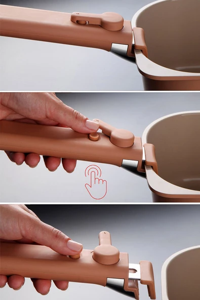 Fika Comfort Terracota Tencere ve Tava Seti 10 Parça - 7