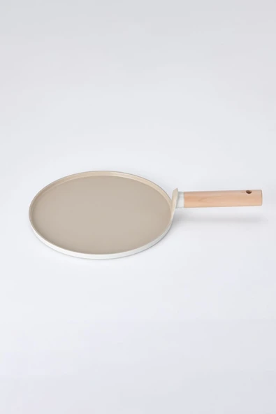 Fika Alüminyum Döküm Krep Tava 26Cm Bej - 3