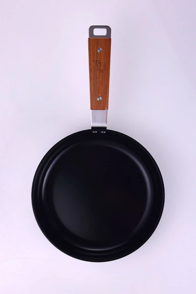 Bıen Alüminyum Döküm Sos Tenceresi, Siyah 18Cm - Resim 5