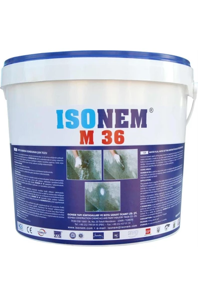 M 36 Şok Su Durdurma Tozu 18 Kg - 1