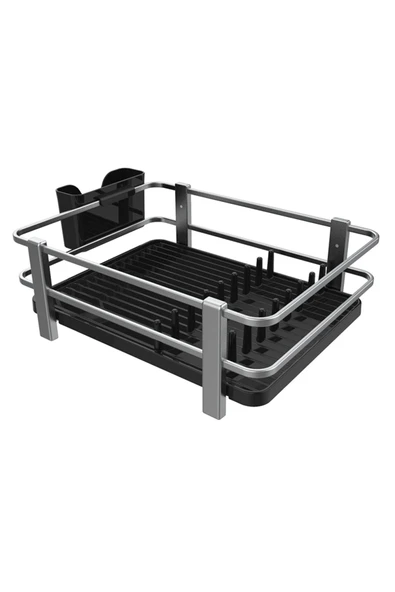 Blanca Paslanmaz Aluminyum Bulaşıklık-Siyah - Resim 3