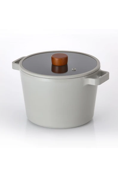 Fika Gri Tencere Ve Tava Seti 7 Parça - 3