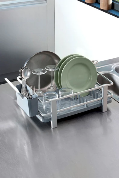 Blanca Paslanmaz Aluminyum Bulaşıklık-Gri - Resim 6