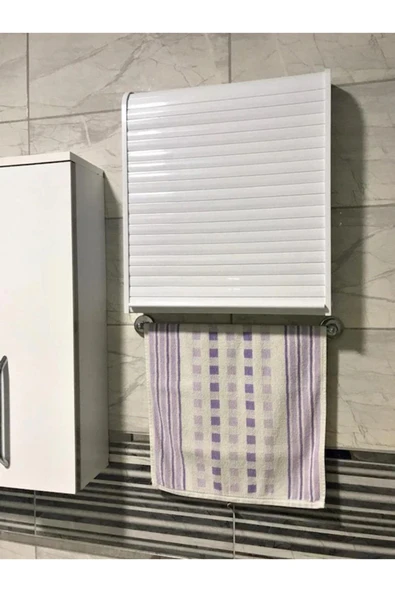 Primanova 092 Panjurlu Çok Amaçlı Kilitli Ecza Ve Banyo Dolabı - Resim 2