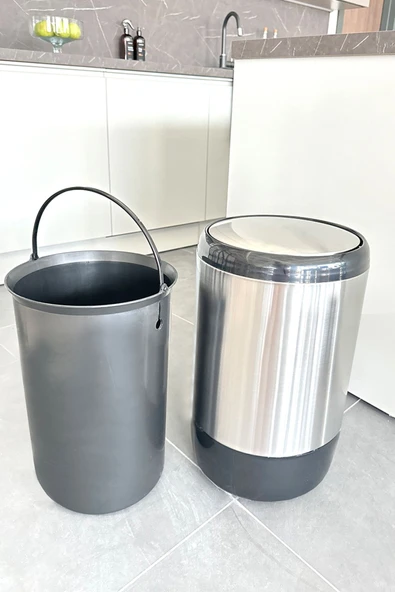 Lima 20 Lt Mutfak Banyo Ofis Çöp Kovası Iç Kovalı - Resim 2