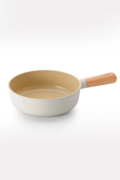 Fika Alüminyum Döküm Wok Tava 26Cm, Bej