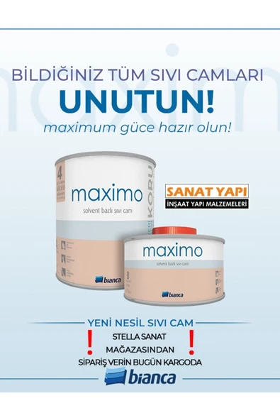Maximo Sıvı Cam Vernikten 4 Kat Daha Koruyucu - 1