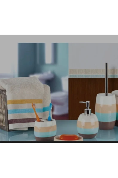 Primanova Katy 4 parça Banyo Seti ürün görseli 1