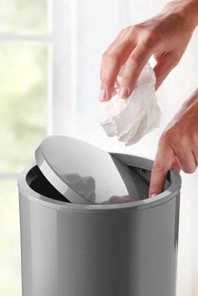 Flores 5'li Banyo Seti - Gri - 2