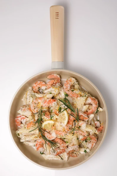 Fika Alüminyum Döküm Tava 28Cm, Bej - 5