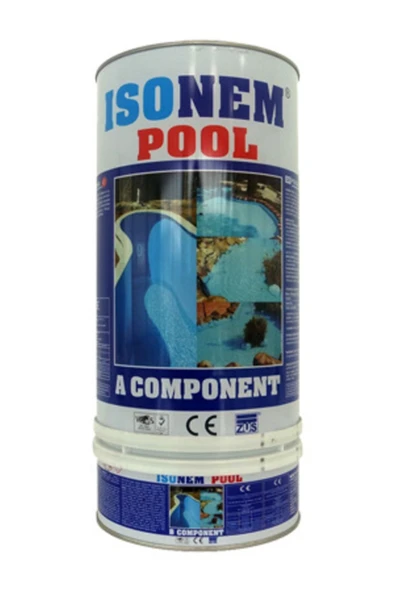 Pool Havuz Boyası 4+0,5 Kg = 4,5 Kg Renk : Mavi Çift Kompenatlı - 1