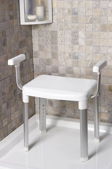 Cappadocıa Kollu Yaşlı Ve Engelli Destek Banyo Sandalyesi