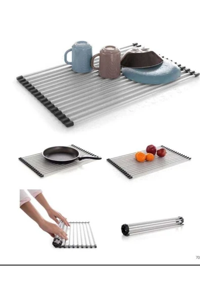 Katlanabilir Alüminyum Bulaşıklık ürün görseli 1