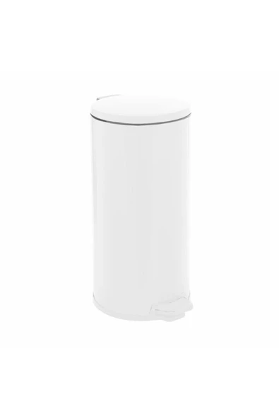 Primanova Cigo Pedallı Çöp Kovası Siyah 20lt Dkp Beyaz - Iç Siyah ürün görseli