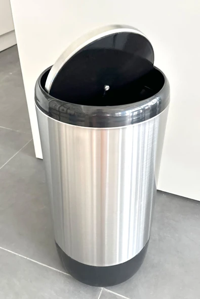 Lima Banyo Mutfak Ofis Döner Kapaklı Çöp Kovası 30 Litre - Resim 3