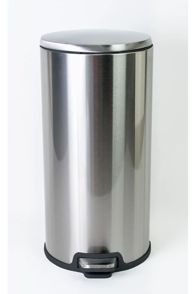 Cigo Pedallı Banyo Mutfak Ofis Çöp Kovası 20 Lt Paslanmaz Çelik - Resim 5