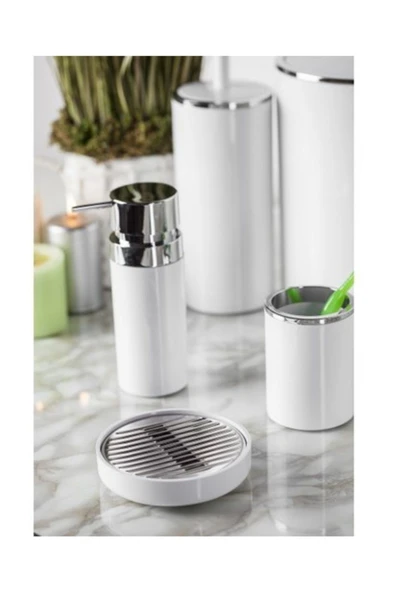 Lenox 5 Parça Banyo Seti Beyaz M-sas03-01 - 4