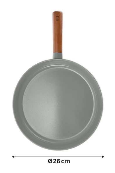 Fika Alüminyum Döküm Tava 28Cm Gri - 3