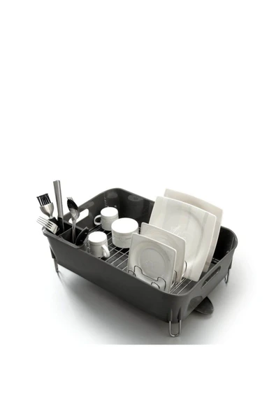 Primanova Bianka Paslanmaz Bulaşıklık Gri Büyük 51x32x17 cm - Resim 3