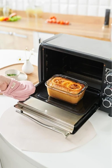 Fika Glace Bej Vakumlu 4 Parça Saklama Kabı 800 ML - 5