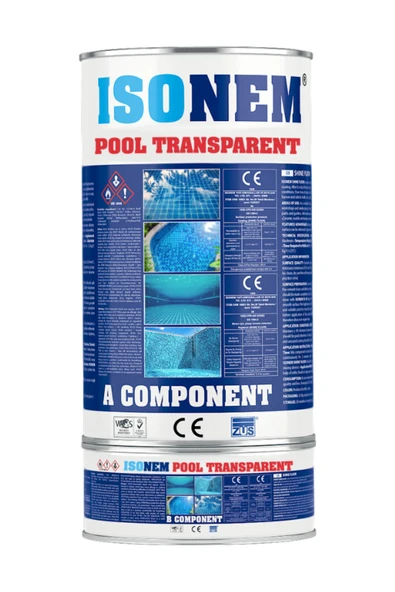 İSONEM Pool Transparent (Şeffaf Havuz Boyası) 4.5L ürün görseli 1