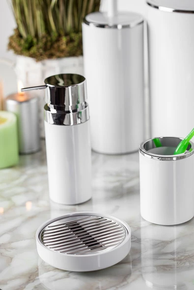 Lenox Banyo Seti / Beyaz - Resim 2