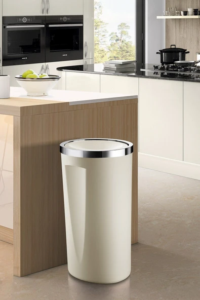 Lenox 35lt Çöp Kovası-bej