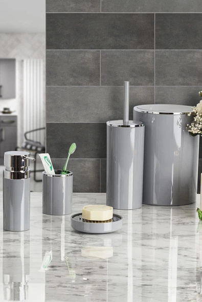 Lenox Banyo Seti / Gri ürün görseli 1