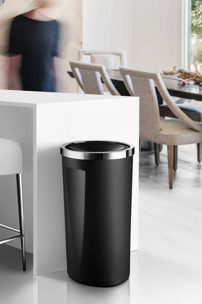 Lenox 35 Lt Döner Kapaklı Banyo Mutfak Ofis Çöp Kovası