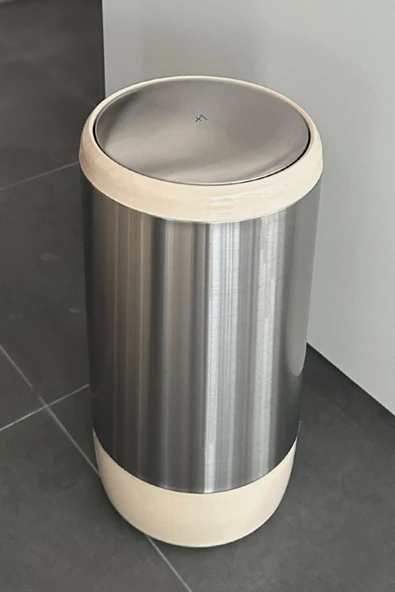 Lima 30 Lt Banyo Mutfak Ofis Çöp Kovası Bej