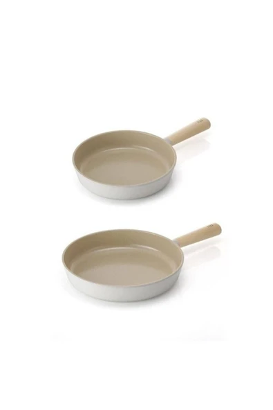 Fika Alüminyum Döküm Indüksiyonlu 2 Li Tava Seti 24 28 Cm