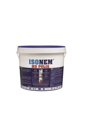 Ms Polia Su Yalıtım Boyası Beyaz 18 Kg - 1