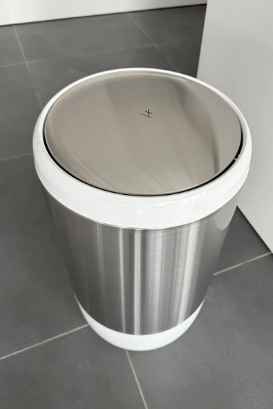 Lima 20 Lt Mutfak Banyo Ofis Çöp Kovası Iç Kovalı Beyaz - 4