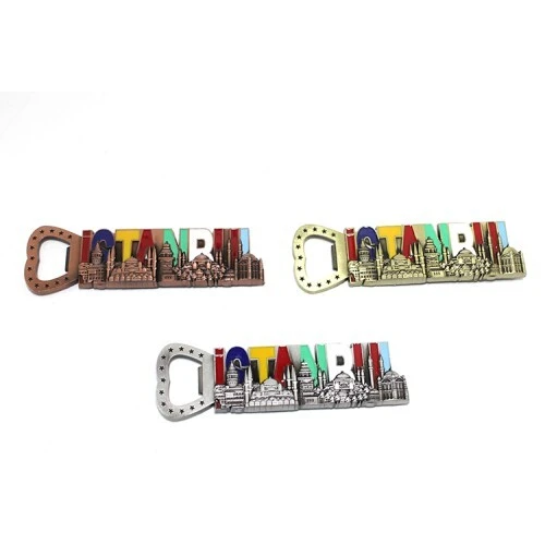 İstanbul Yazısı Metal Magnet Ve Açacak ürün görseli