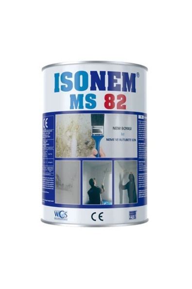 Ms 82 Nem Rutubet Boyası Beyaz 5 Kg - Resim 2