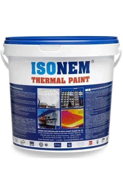 Thermal Paint Isı Yalıtım Boyası Beyaz 18L - 1