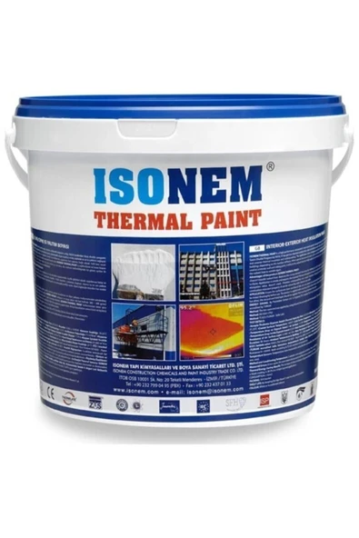 Thermal Paint Iç - Dış Cephe Yalıtım Boyası Beyaz 18 Kg ürün görseli 1