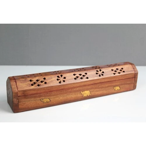 Ahşap Maun Tabut Tütsülük Model 1 ürün görseli