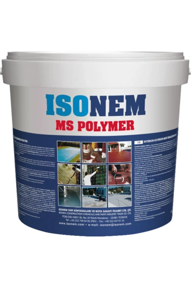 Ms Polymer %300 Elastik Su Yalıtımı 18 Kg - Beyaz ürün görseli 1