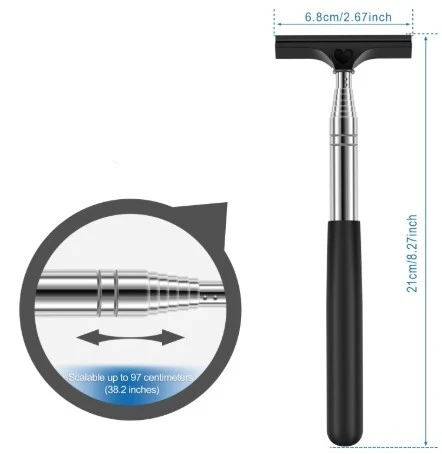 Teleskopik Araba Cam Ayna Sileceği - Resim 4