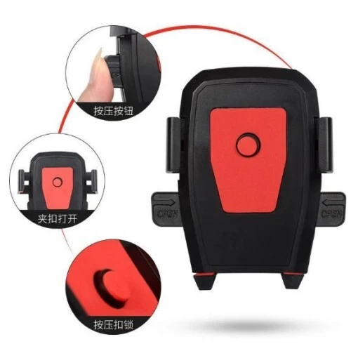 Araç İçi Cam ve Torpido Vantuzlu Telefon Tutucu - Resim 3