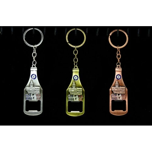 Metal Galata Kulesi Anahtarlık Ve Açacak Model 1 ürün görseli