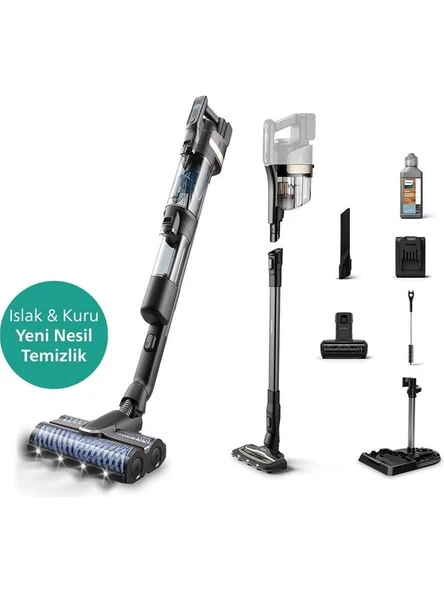 Philips Aqua Trio XW9463/11 Islak Kuru Şarjlı Dikey Süpürge