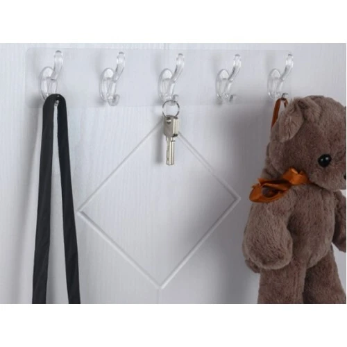 Yapışkanlı 5 Kancalı Askı - Resim 2