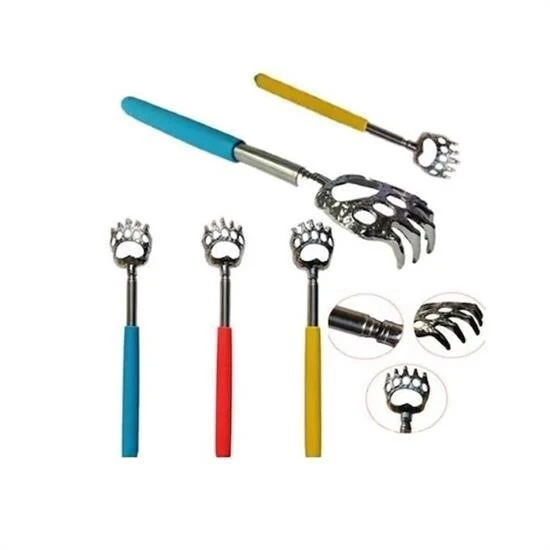 Pratik Kolay Teleskopik Metal Sırt Kaşıma Kaşağı Aleti Aparatı - Resim 6