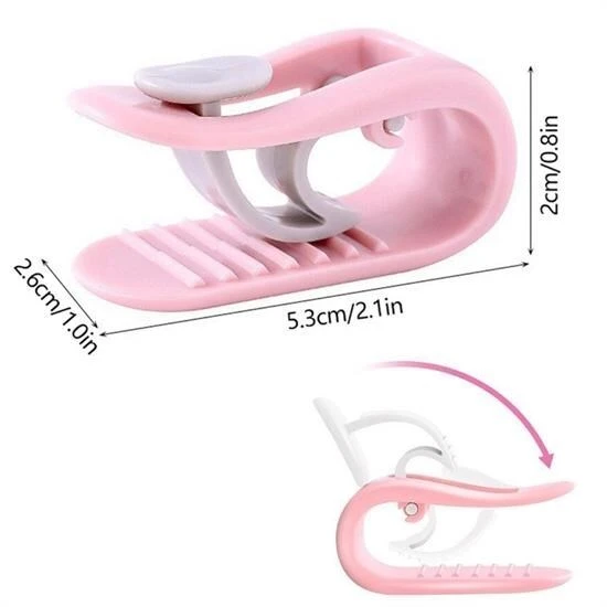 4 Adet İğnesiz Yorgan Çarşaf Ve Perde Tutucu Sabitleyici Kaydırmaz Örtü Düzenleyici Klips - Resim 6