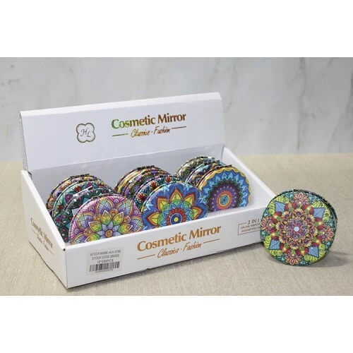 Taşlı El Aynası Yuvarlak İnce Model 4 ürün görseli