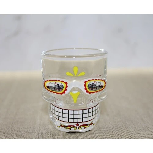 İstanbul Temalı Cam Kurukafa Shot Bardak