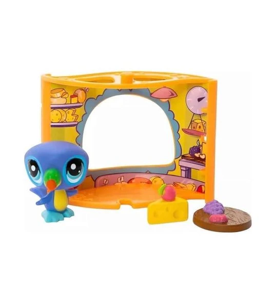 00592 - LİTTLEST PET SHOP PET NOOK AKSESUARLI FİGÜR - Resim 2